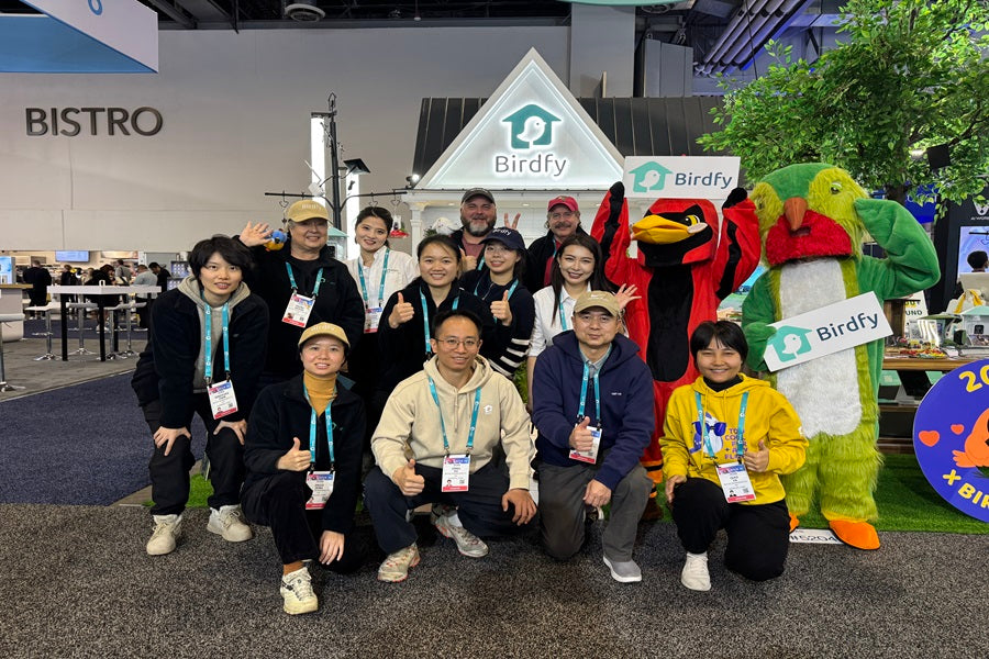 Birdfy Thrives at CES 2025: Innovation, Recognition, and Excitement