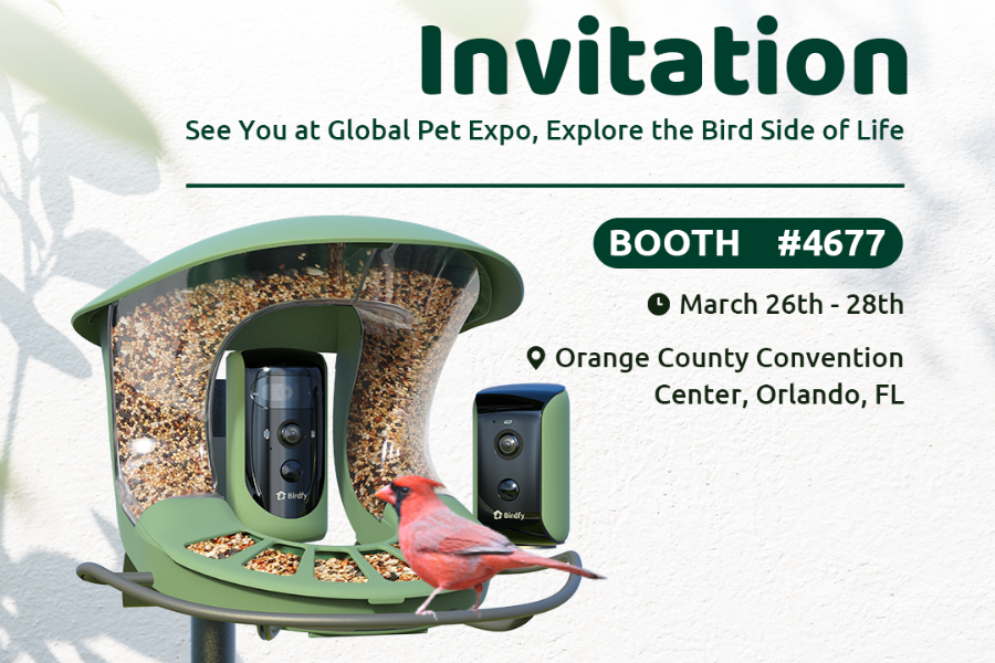 Birdfy at Global Pet Expo 2025: Showcasing the Next-Gen Smart Bird Feeder