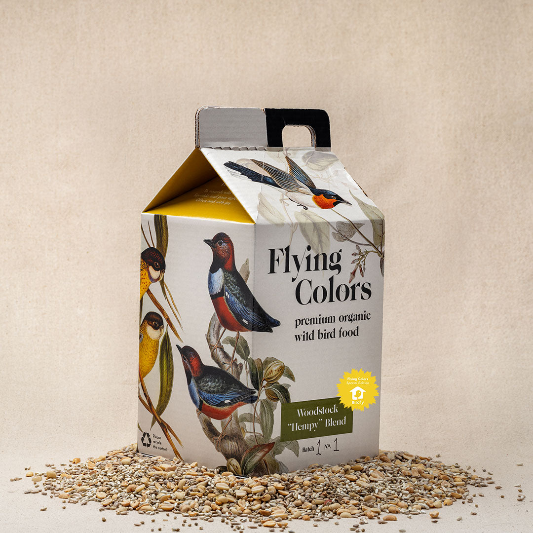 Birdfy Premium Organic Wild Bird Food - Flying Colors Special Edition